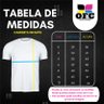 tabela tamanho camisas infantis
